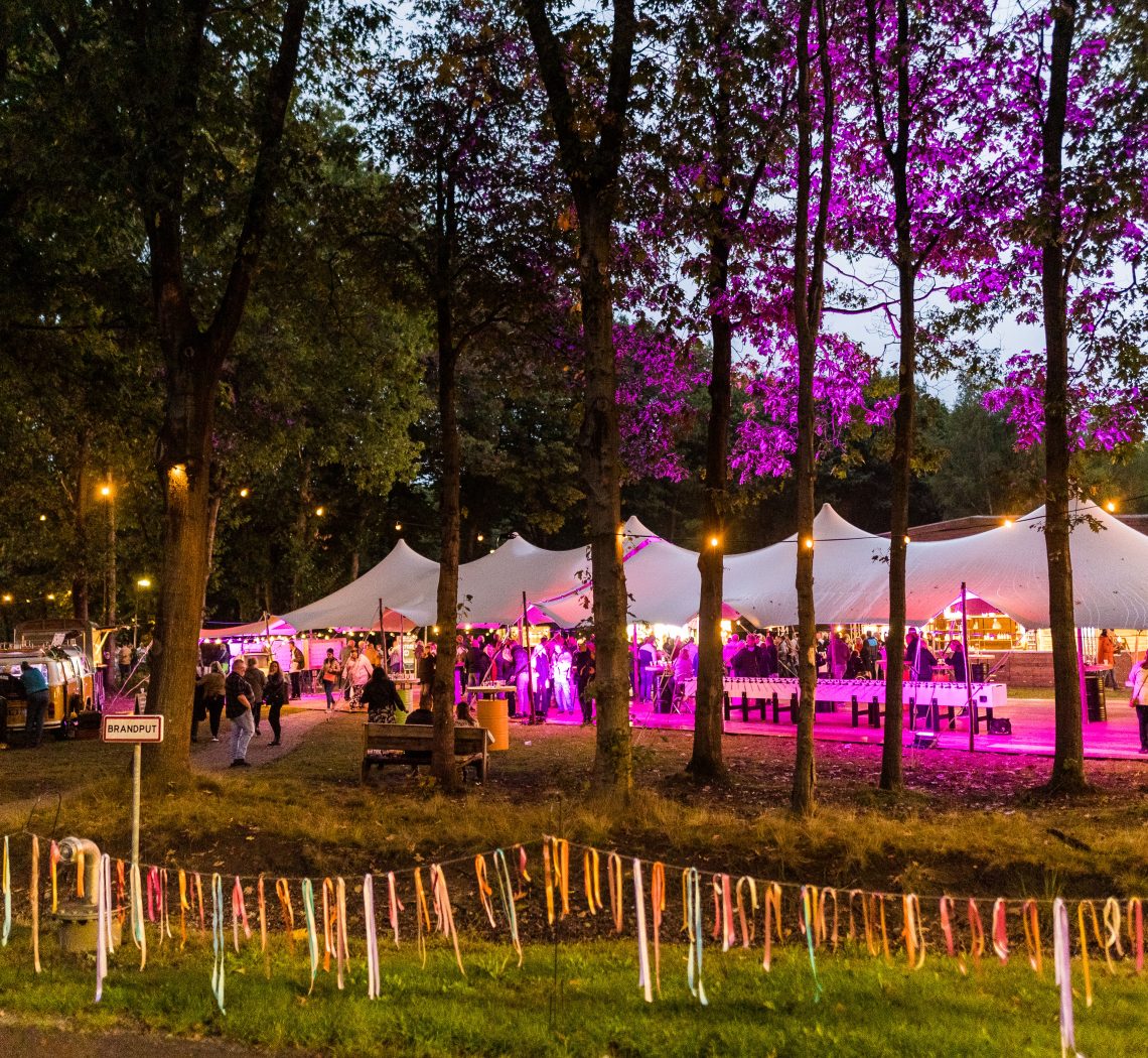 Bedrijfsfestival bij 't Boshuys gelegen in Brabant